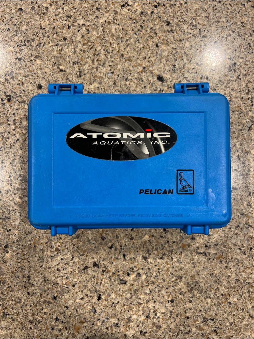 Atomic Aquatics Pelican Blue Dive Gear Case z15